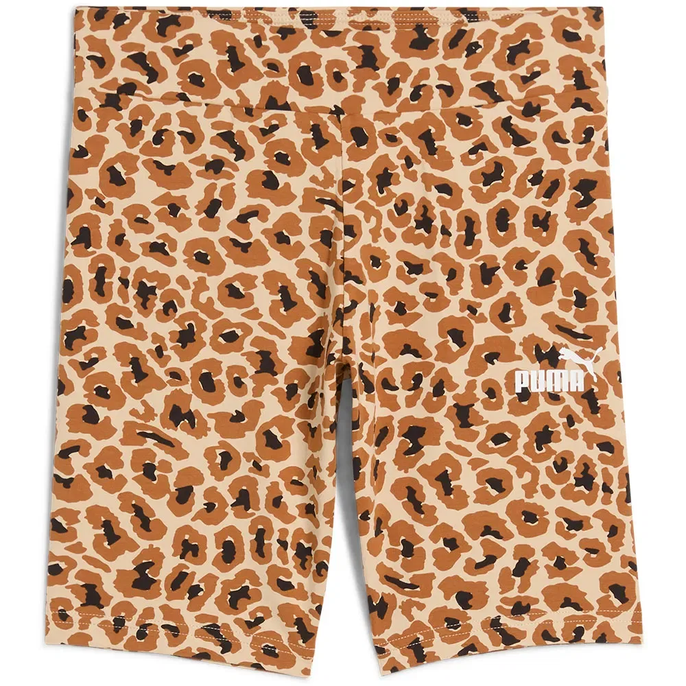 Леггинсы с принтом Puma Ess Animal Aop Short, коричневый