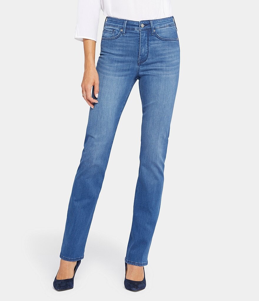 

Узкие джинсы NYDJ Petite Size Le Silhouette Bootcut, синий