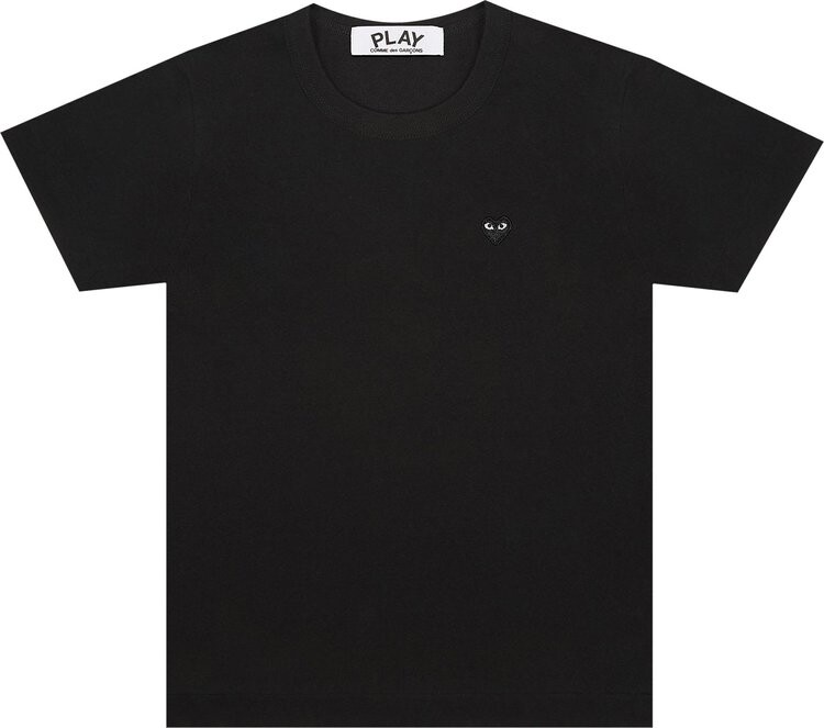 

Футболка Comme des Garçons PLAY Little Heart T-Shirt 'Black', черный