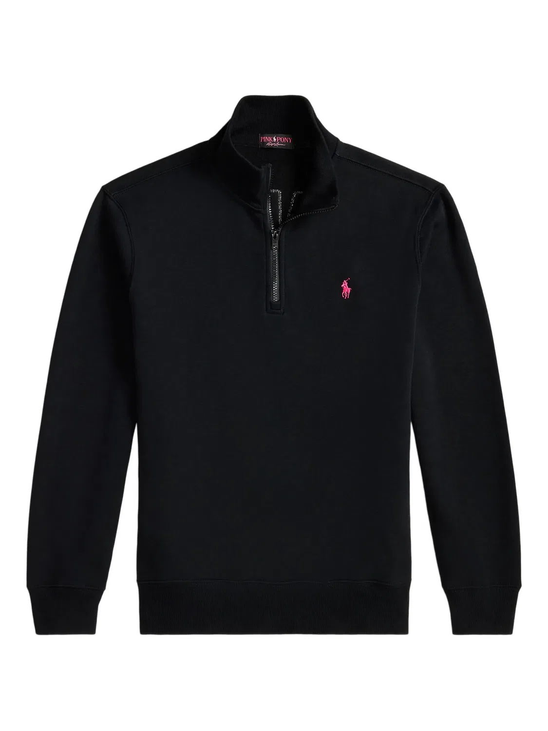 Polo Ralph Lauren Свитер с полу-молнией, черный
