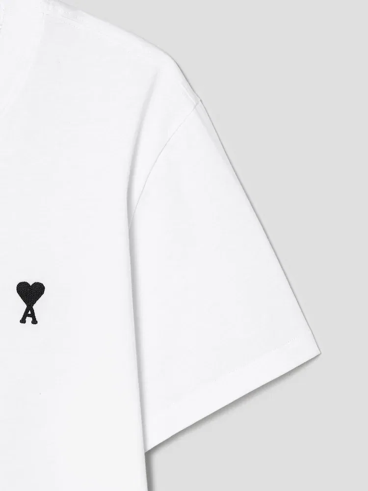 Футболка с принтом ADC AMI PARIS, White — фото 4