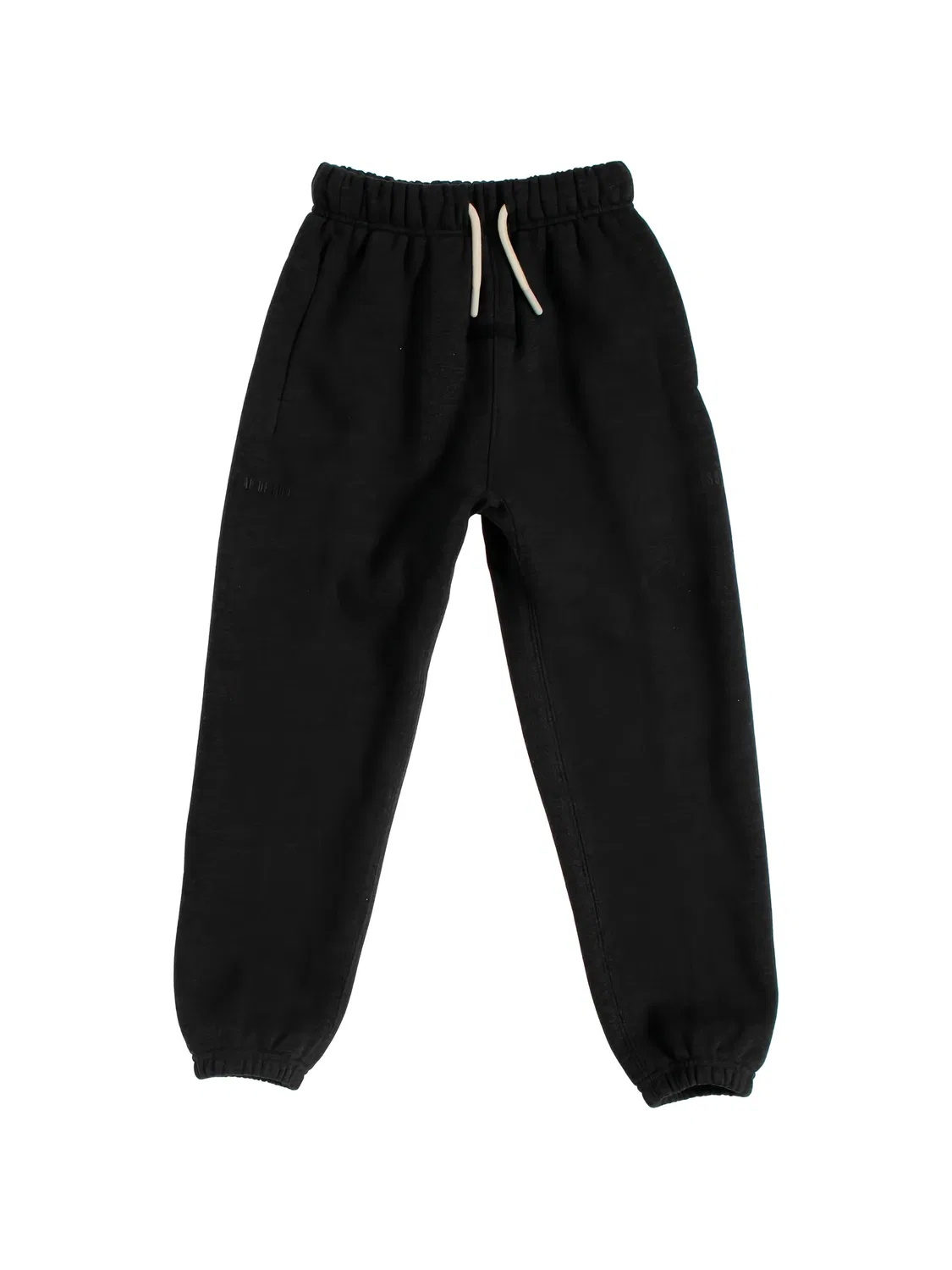 Фактурные спортивные брюки с кулиской Fear Of God Essentials Kids, серый