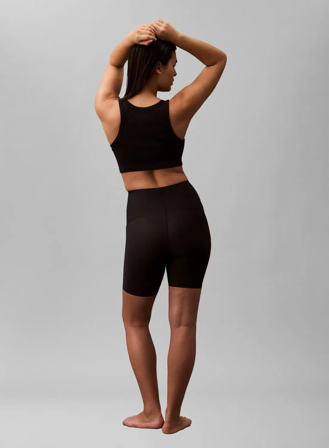 Шорты утягивающие Second Skin Smoothing Calvin Klein, черный — фото 3