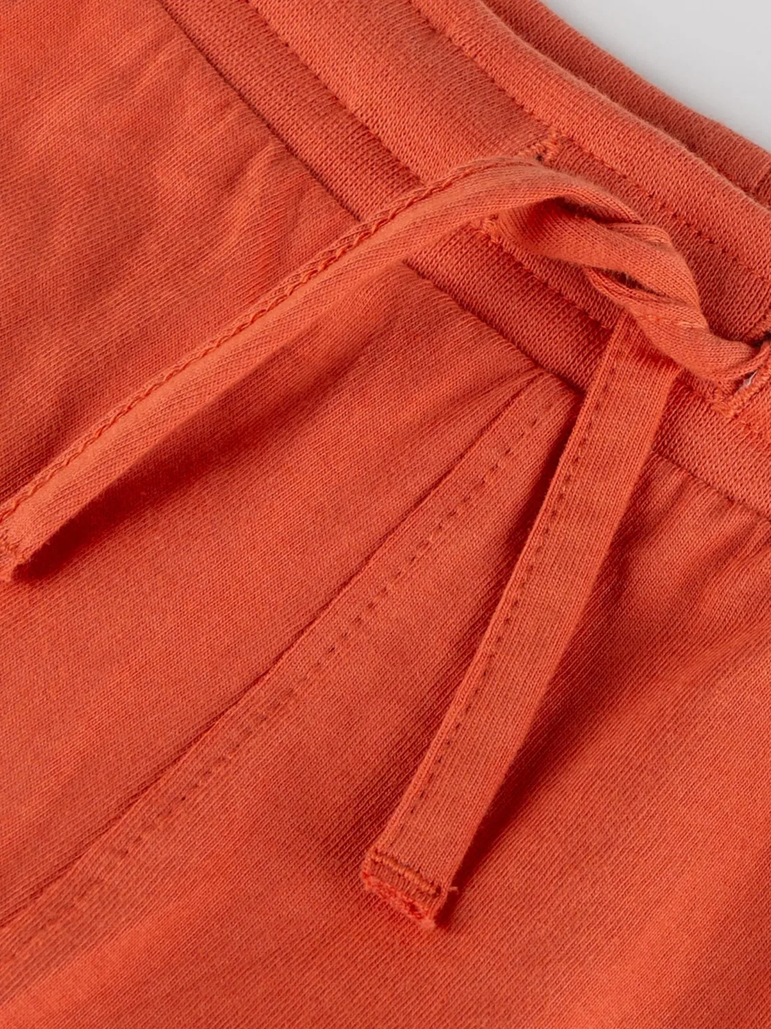 Брюки Sigikid Regular Shorts Savanne оранжево-красного цвета — фото 3
