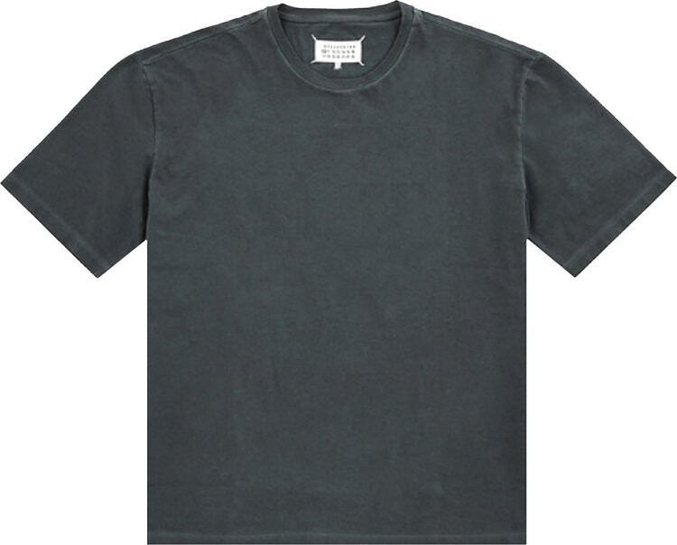 

Футболка Maison Margiela Washed T-Shirt 'Storm Blue', синий