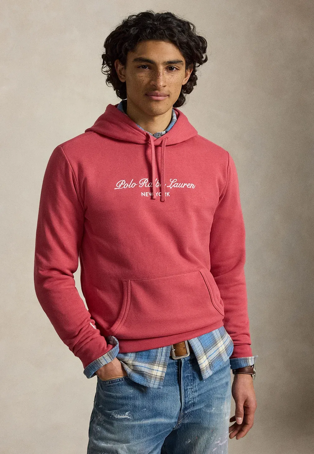 Толстовка с логотипом из флиса Polo Ralph Lauren, Nantucket Red