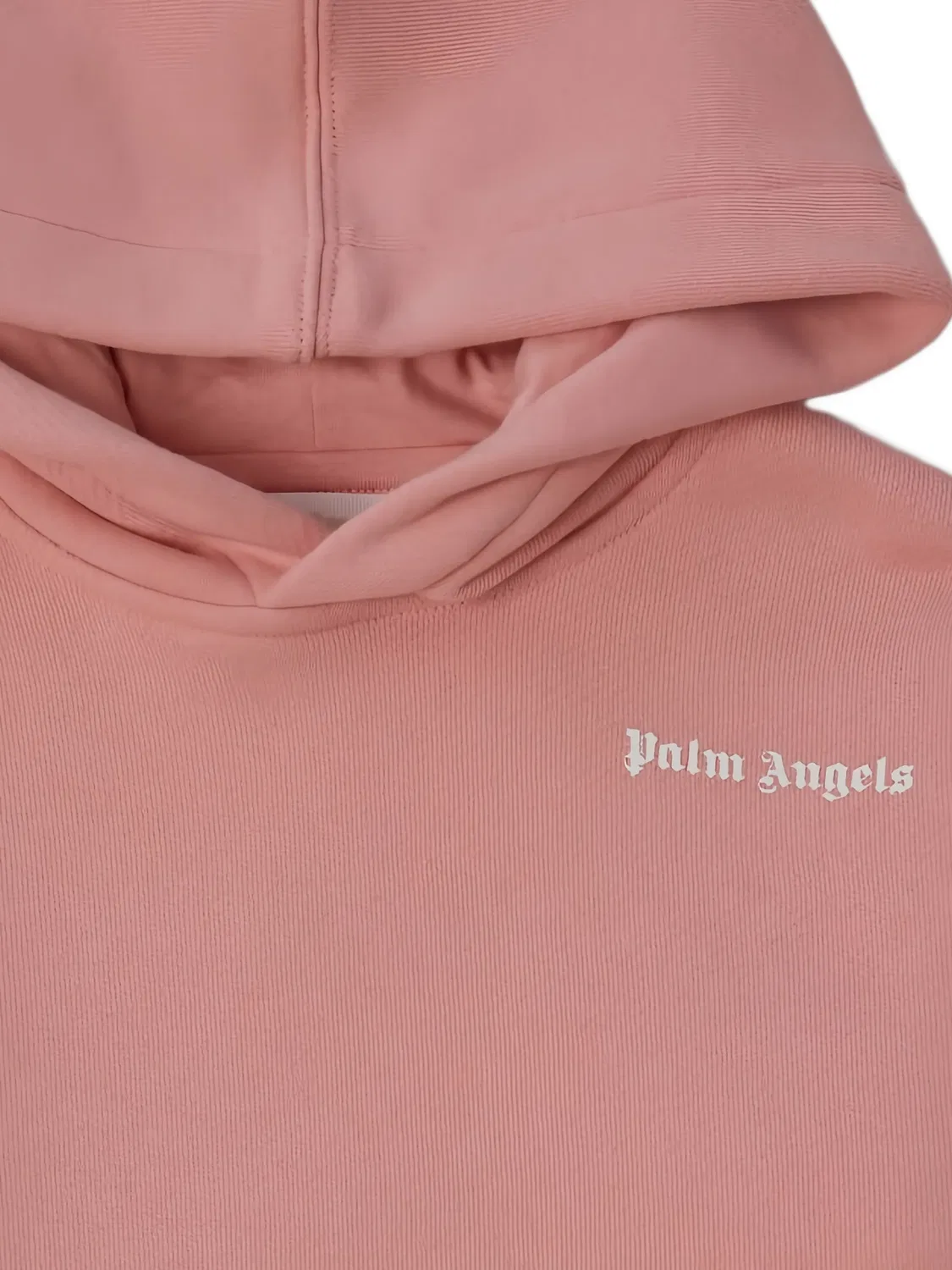Клетчатое платье с логотипом Palm Angels Kids, розовый — фото 3