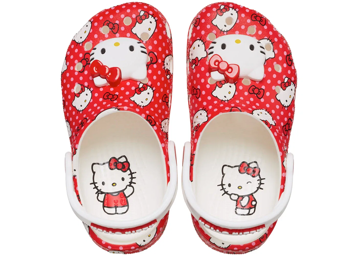 Детские клоги Hello Kitty Crocs Classic Clog Crocs, Multi — фото 2