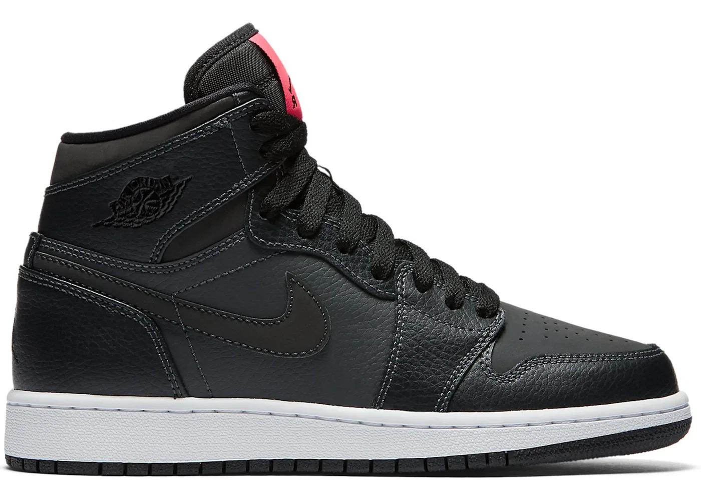 Детские кроссовки Lifestyle с высоким верхом Jordan 1 Retro High Jordan, Anthracite/Black-Black