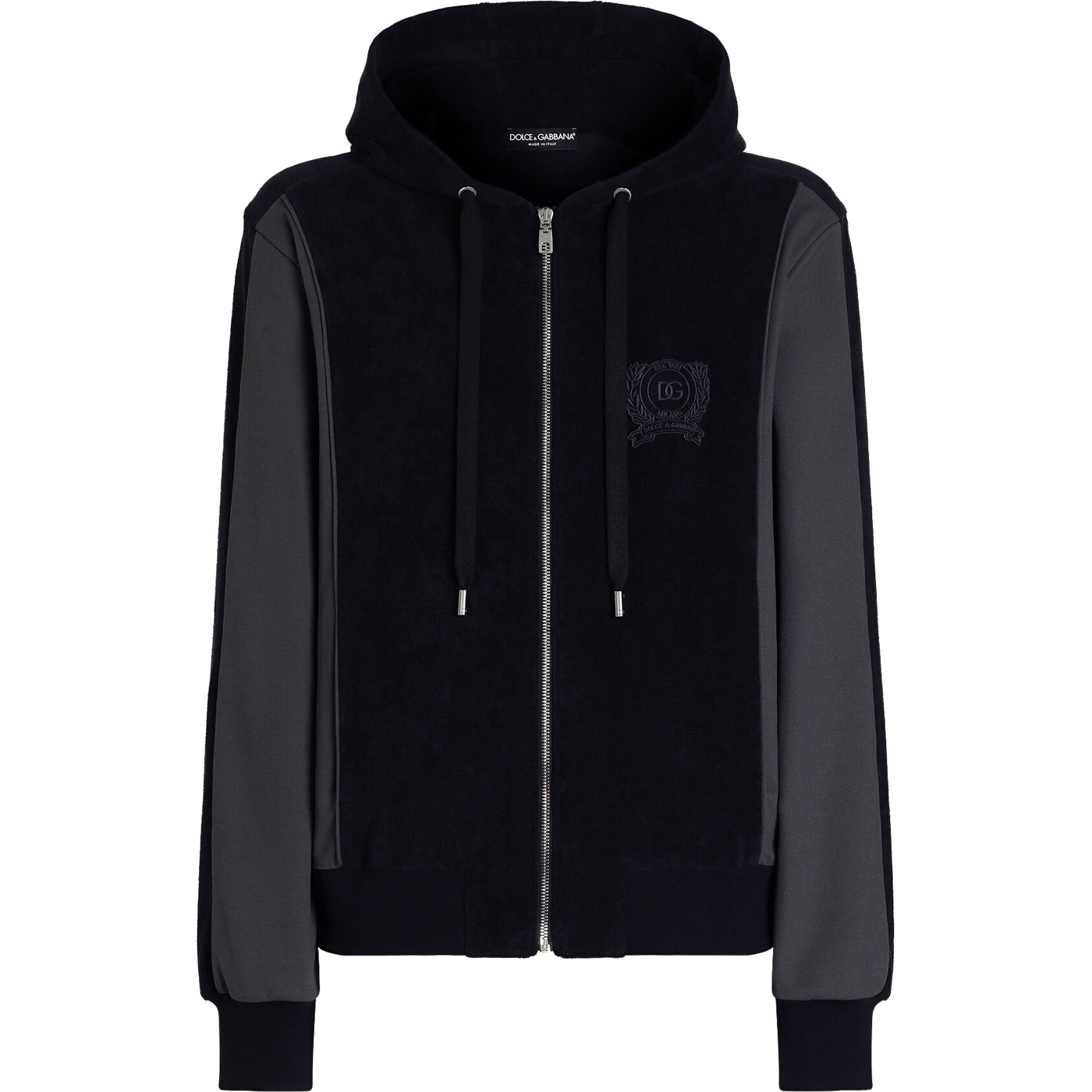 Толстовка Dolce & Gabbana Cotton terry, синий