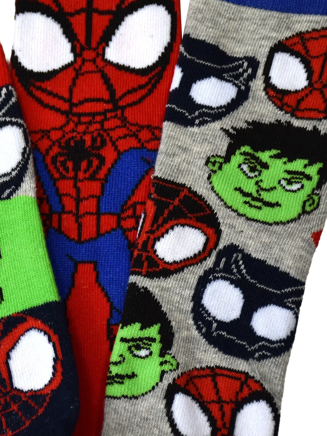 Носки с принтом комплект 3 пары Marvel Spidey Spiderman, многоцветный — фото 3