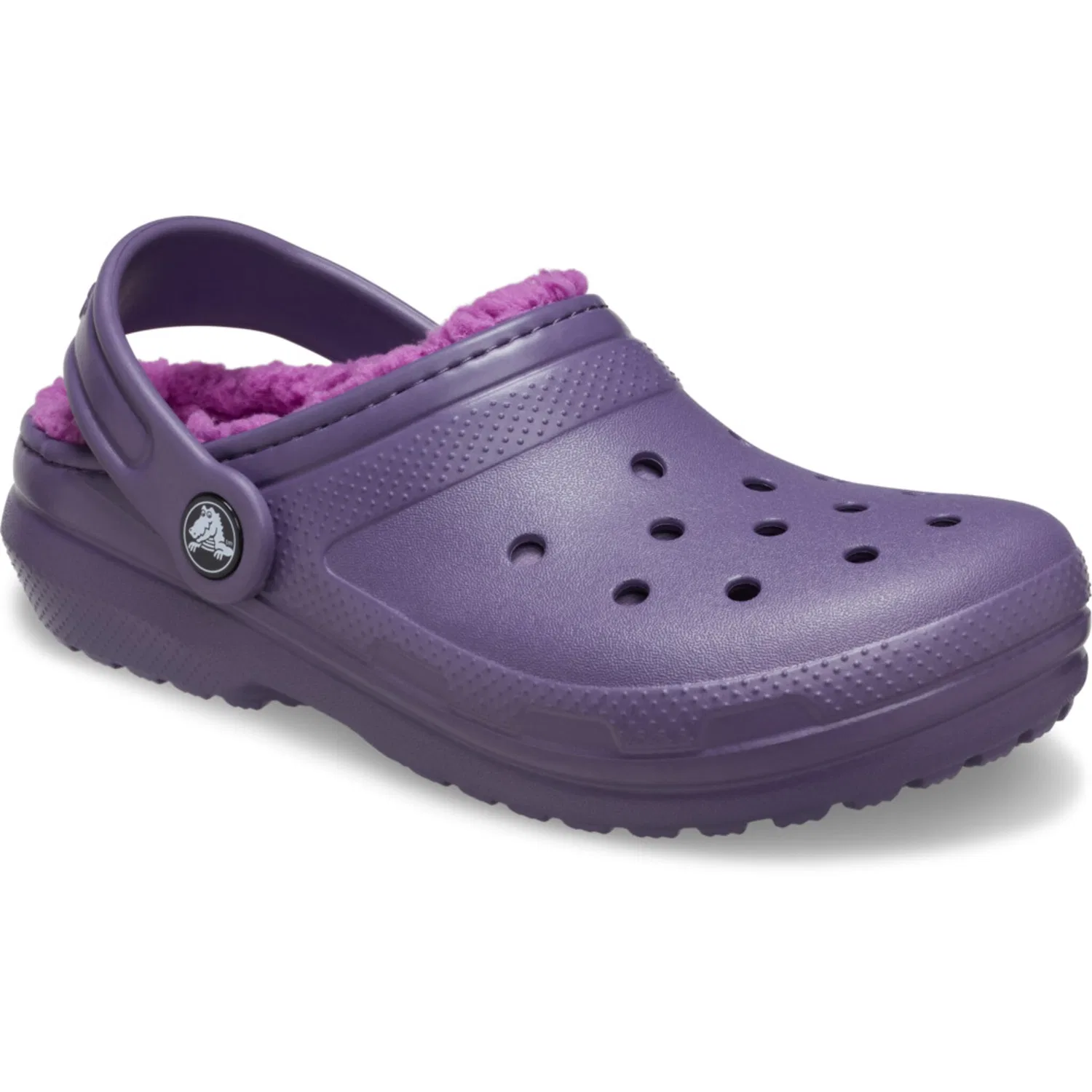 Детские сабо с Warmfutter Crocs, Lilac Nightshade