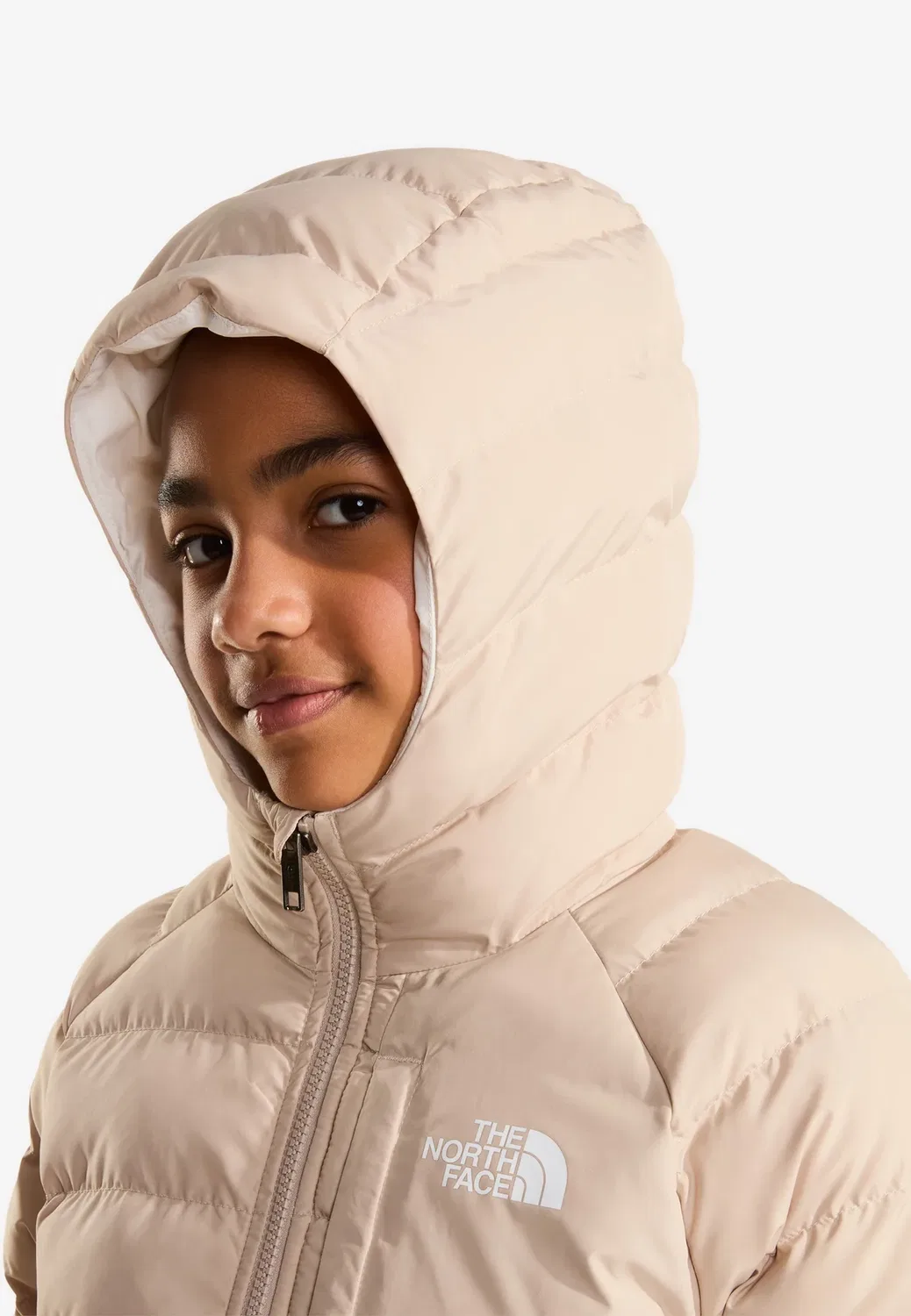 Двустороннее перрито - зимняя куртка The North Face, Timeless Taupe — фото 4