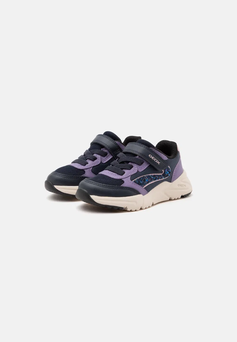 Девушка из Лофтуса - кроссовки Geox, Navy/Lilac — фото 2