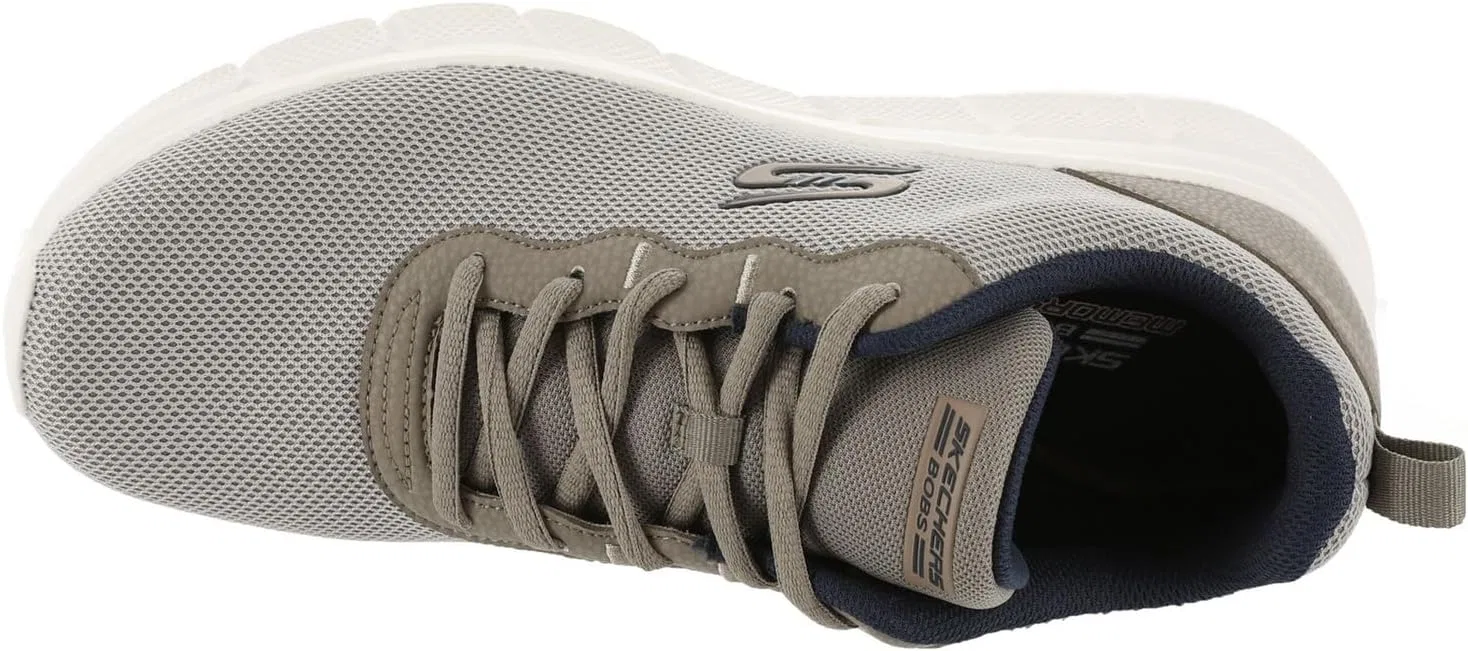 Мужские кроссовки Skechers Bobs B Flex Solidus, Taupe — фото 3