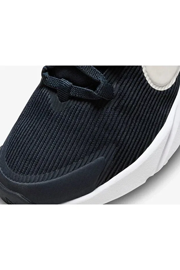 Детские кроссовки для девочек с узором Star Runner Nike, Navy Blue — фото 4