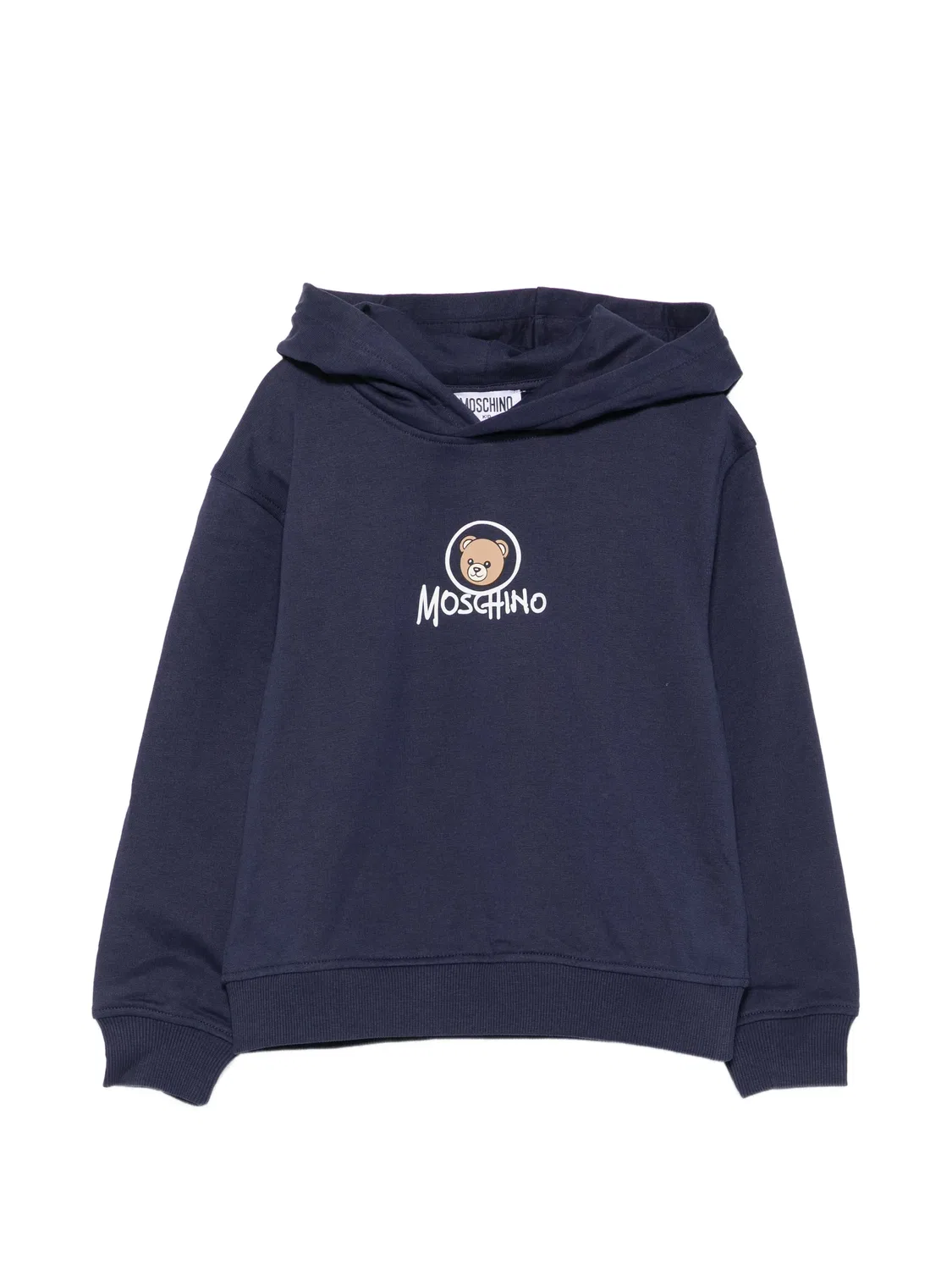 Moschino Худи с логотипом - синий