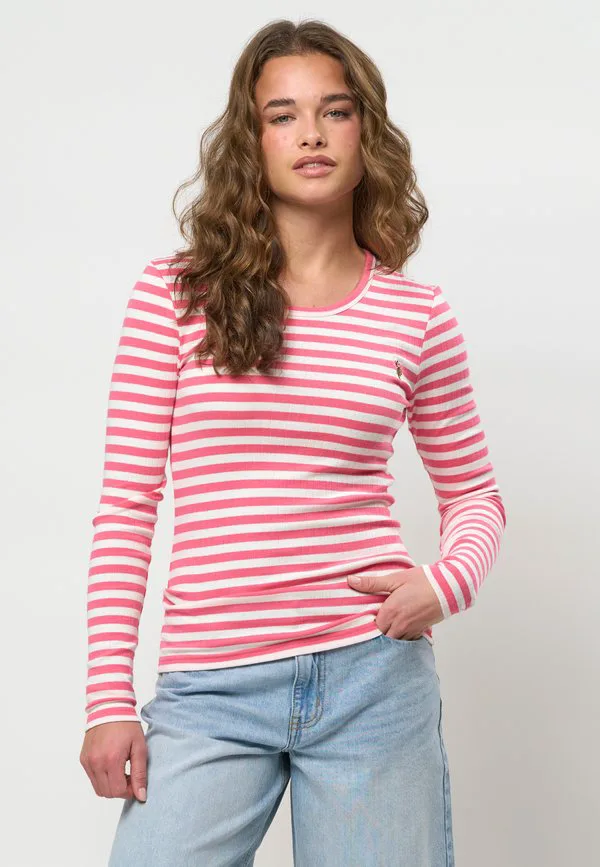 Топ с длинными рукавами uwchanette U.S. Polo Assn., Pink Lemonade