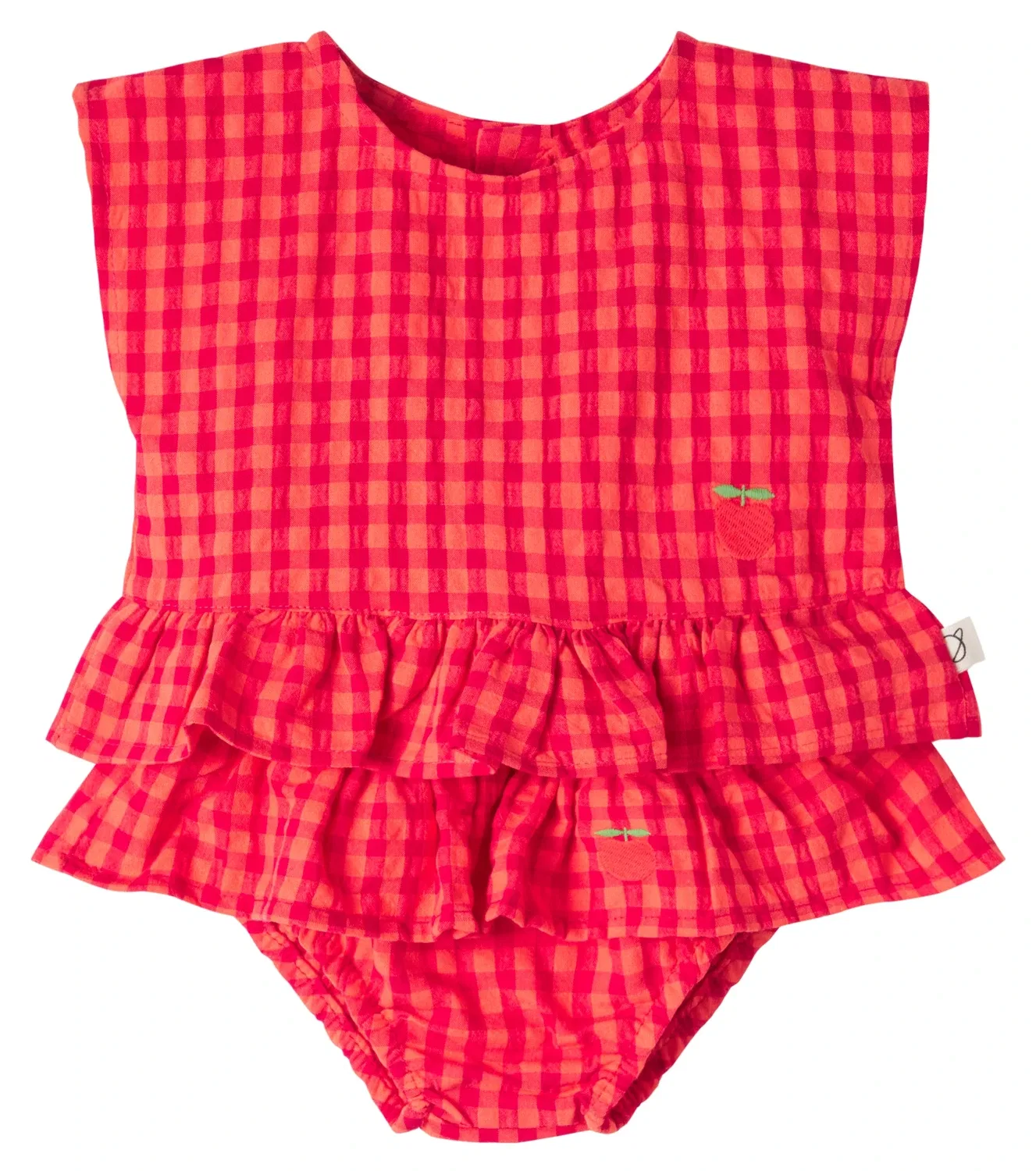Комплект из топа и трусиков с эластичным поясом Baby Lua Coral Cozmo, красный