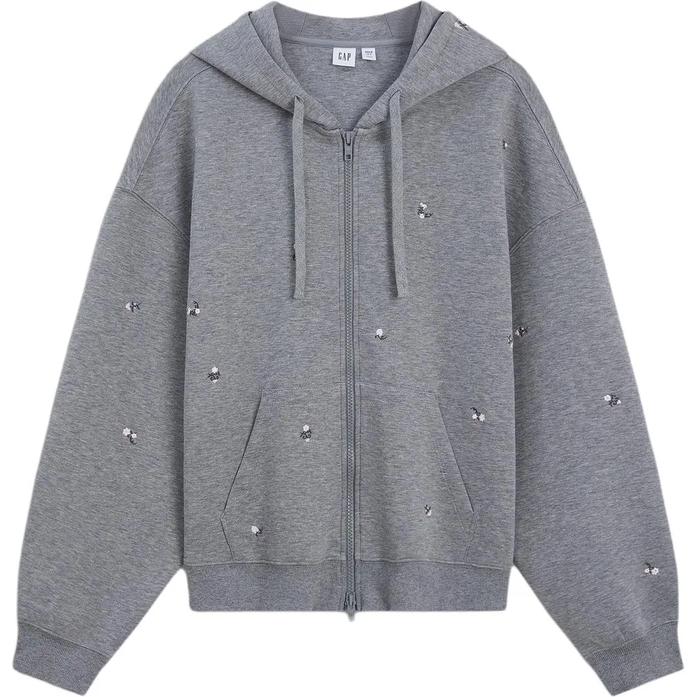 Женский худи с капюшоном серый GAP, Gray