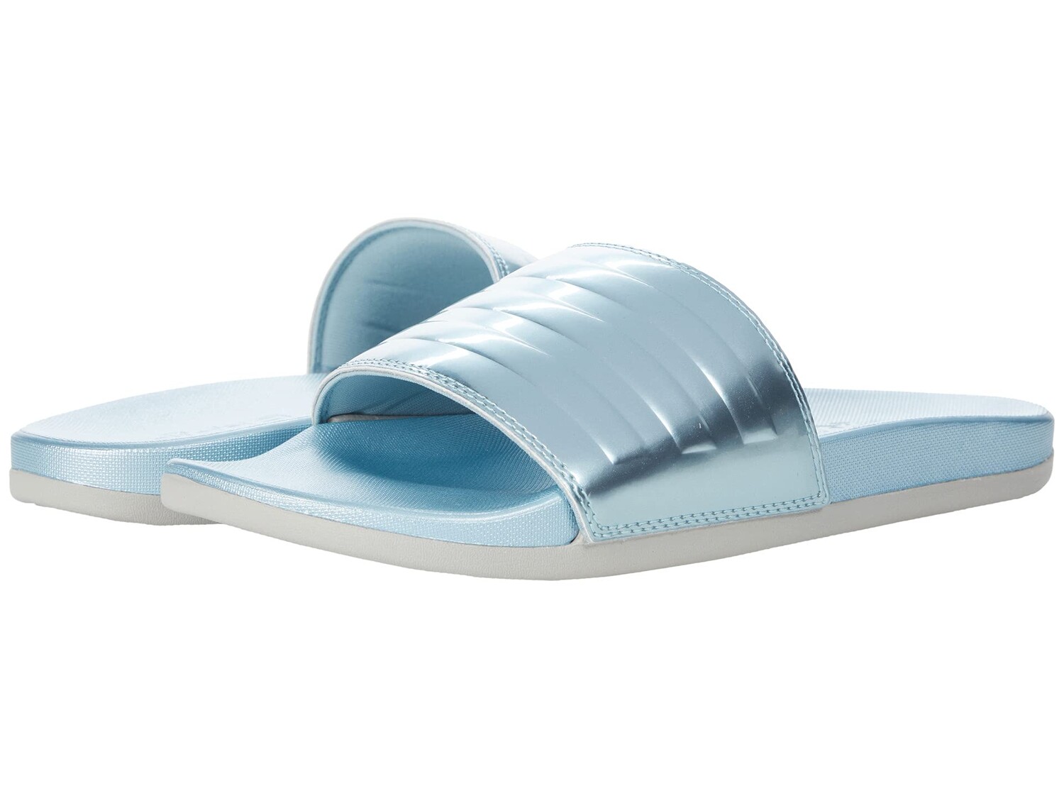 

Сандалии Adidas Adilette Comfort Slides, голубой