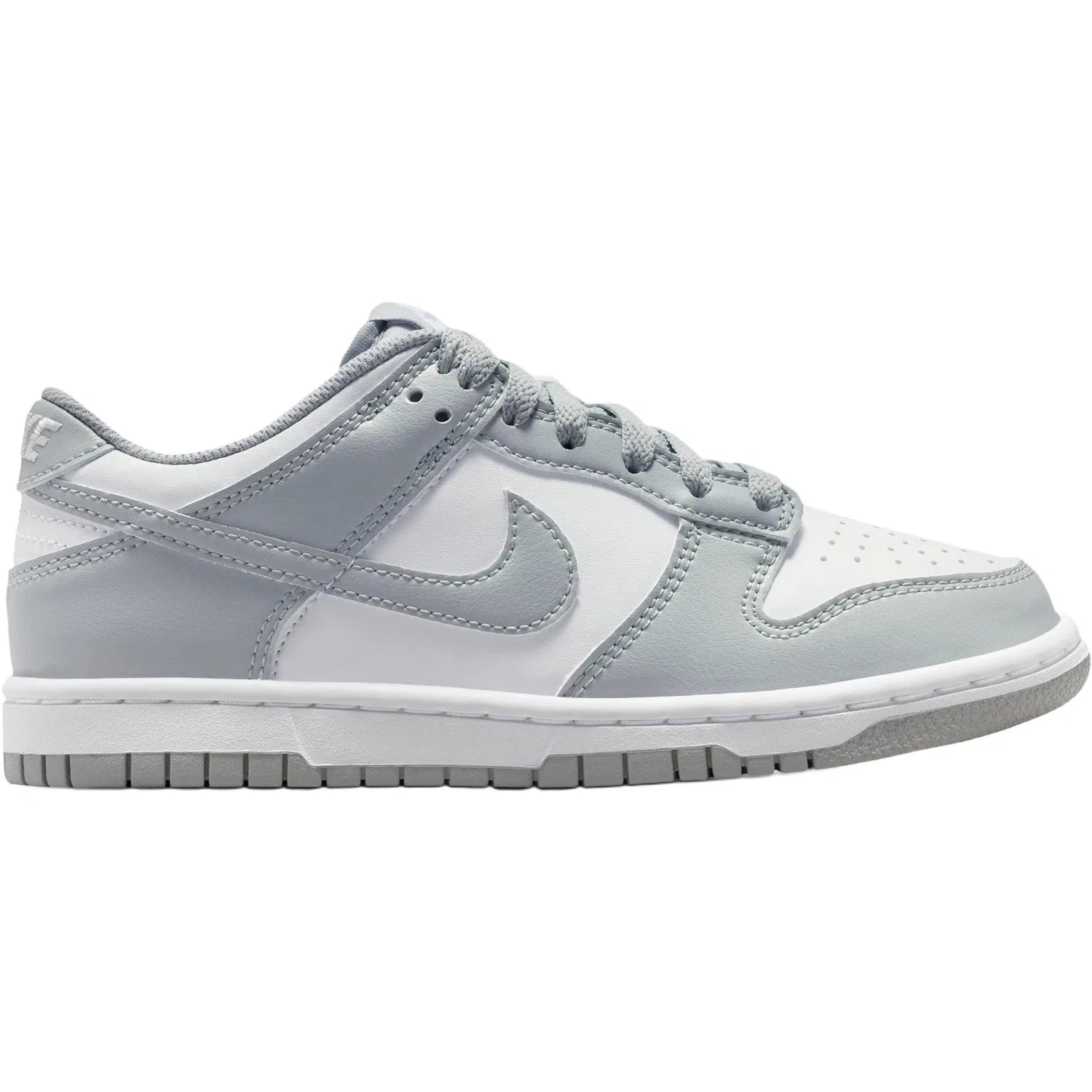 Детские кроссовки для скейтбординга Nike Dunk Low, серые — фото 3