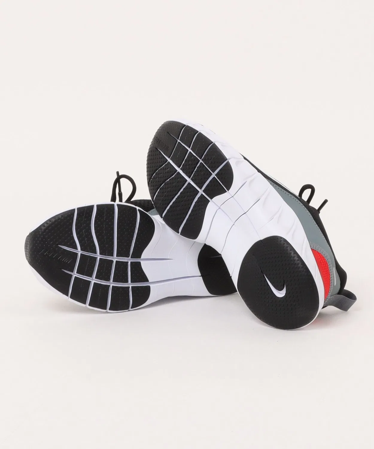 Детские кроссовки Nike Free Ride с гибкой подошвой Black/White — фото 3