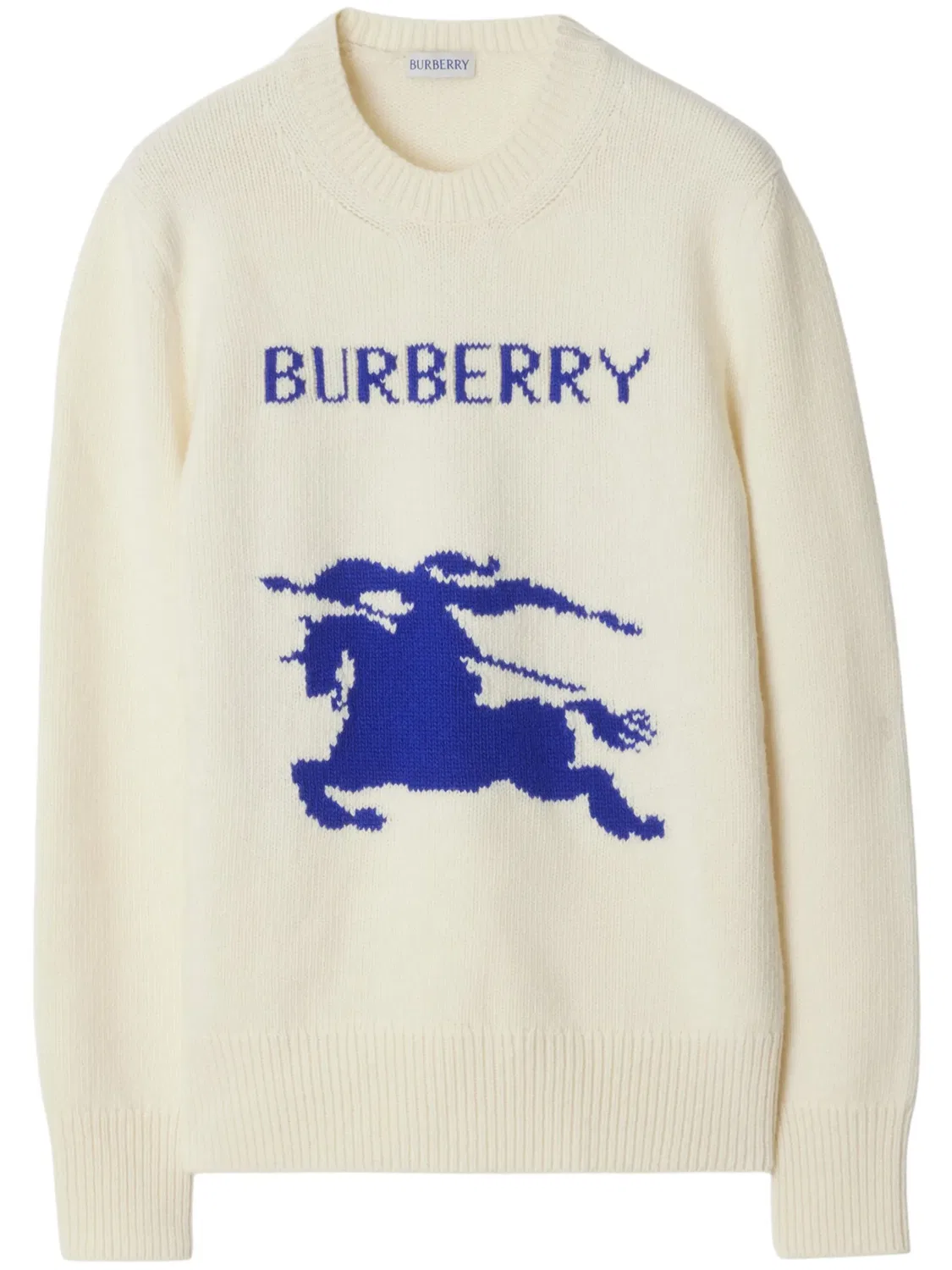 Свитер Equestrian Knight от Burberry, слоновая кость