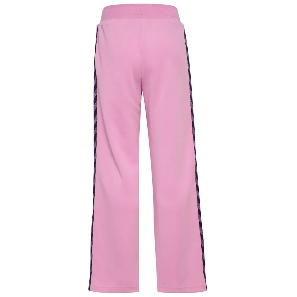 Детские спортивные брюки для девочек с регулируемой талией Daily Adjust Hummel, Pink — фото 4