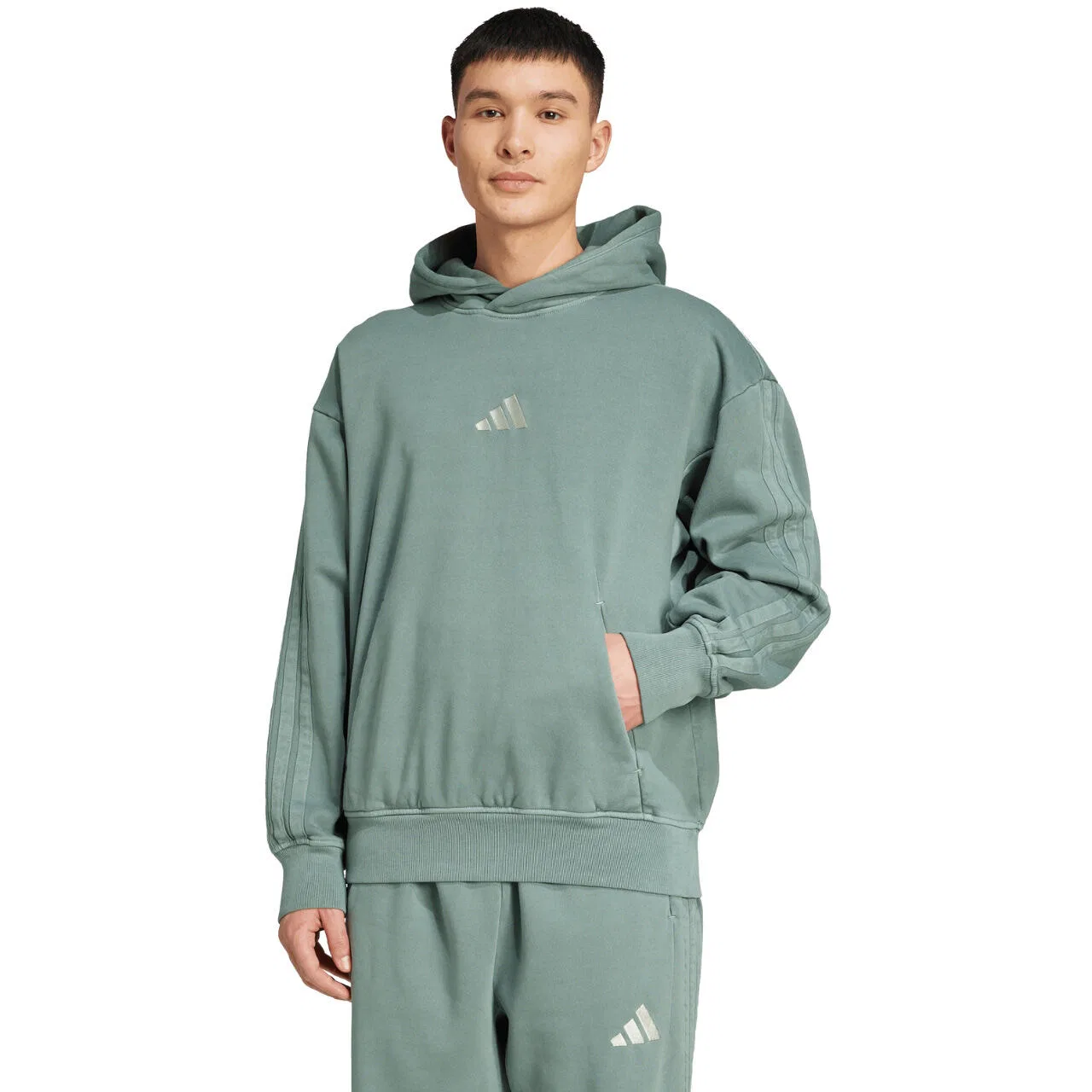Мужской свитшот с флисом Adidas A SZN W, Grun