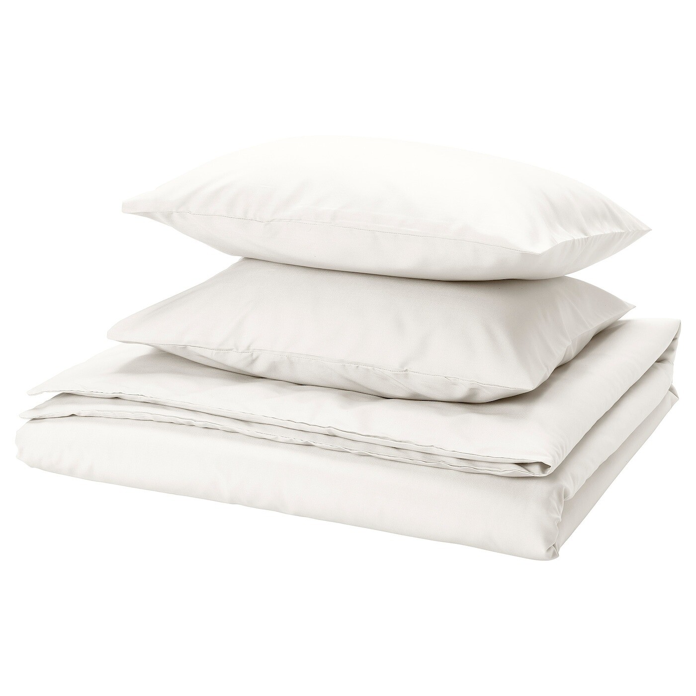 Комплект постельного белья Ikea Piltandvinge, 3 предмета, 240х220/50x60 см, белый