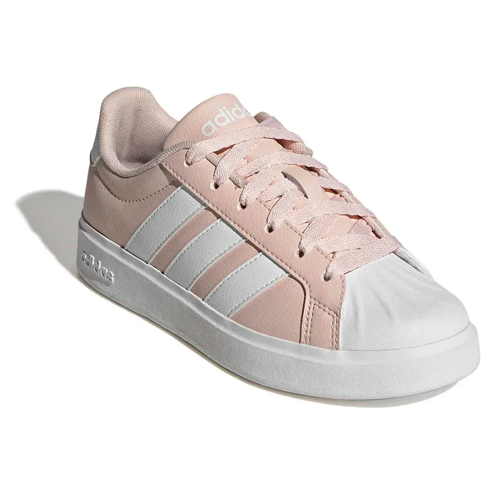 Кроссовки Streettalk Junior Adidas, бежевый — фото 2