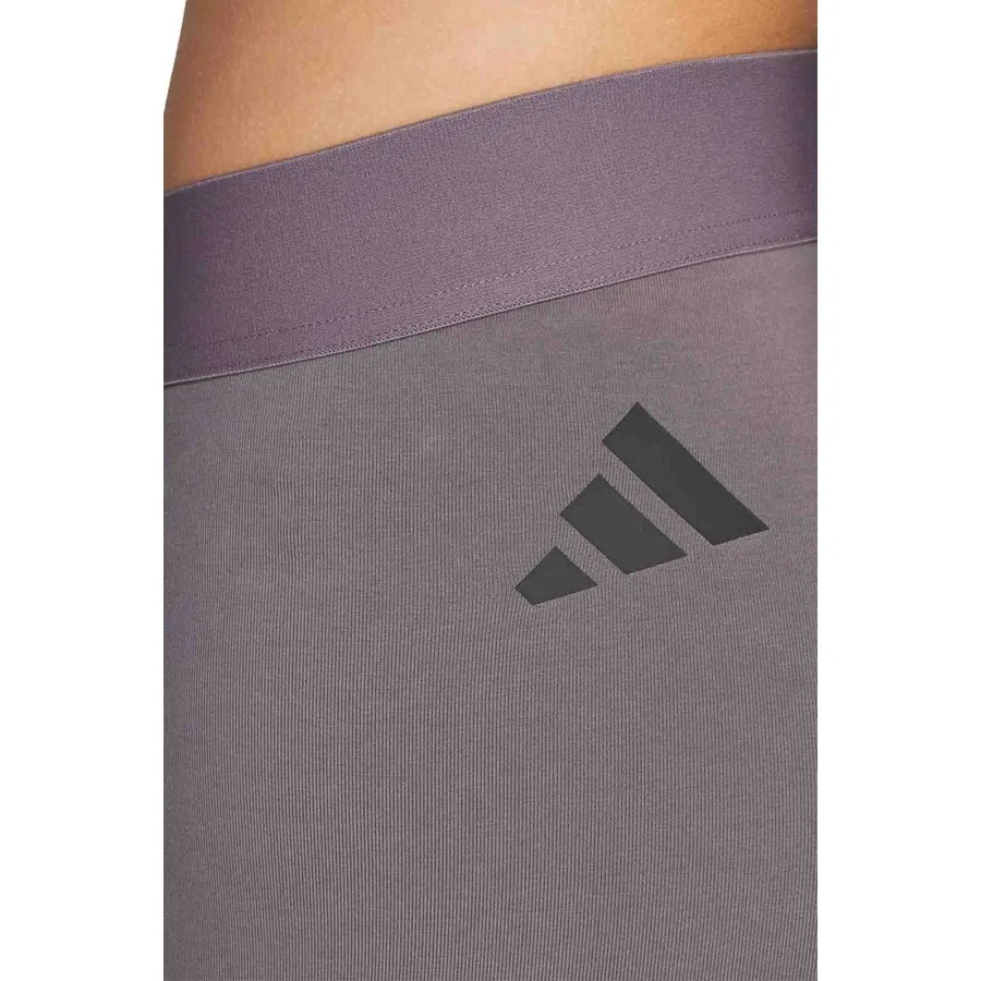 Женские леггинсы с длинным рукавом adidas W FI 3S LEGGING GREST, Серый — фото 4