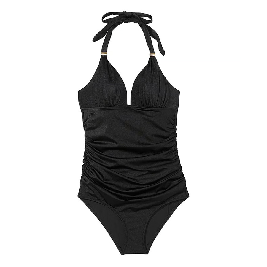

Купальник Victoria's Secret Swim The Harlow Push-Up One-Piece, черный