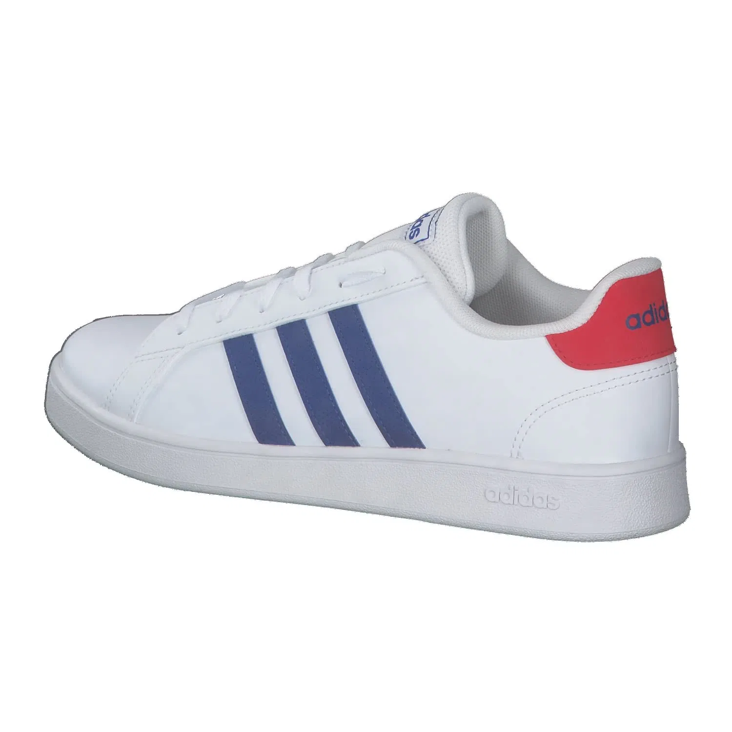 Детские кроссовки для мальчиков с закрытым носком Grand Court Adidas, Ftwbla Azurea Rojint — фото 3
