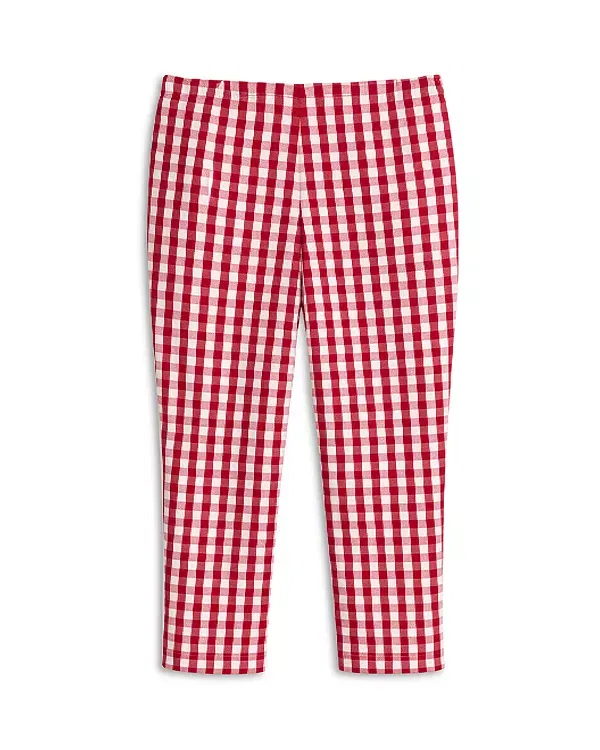 Детские брюки для девочек с принтом Tween Kit Gingham KatieJ NYC, Rdghm — фото 2