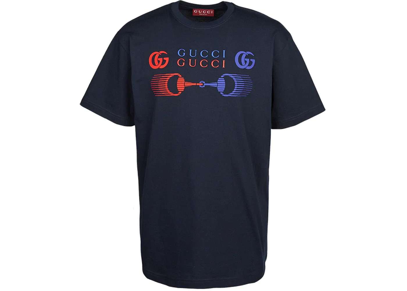 Мужская футболка с коротким рукавом Gucci, Navy