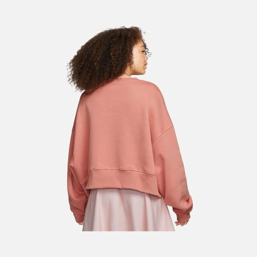 Женский свитшот оверсайз Trend Fleece Nike, Разноцветный — фото 2