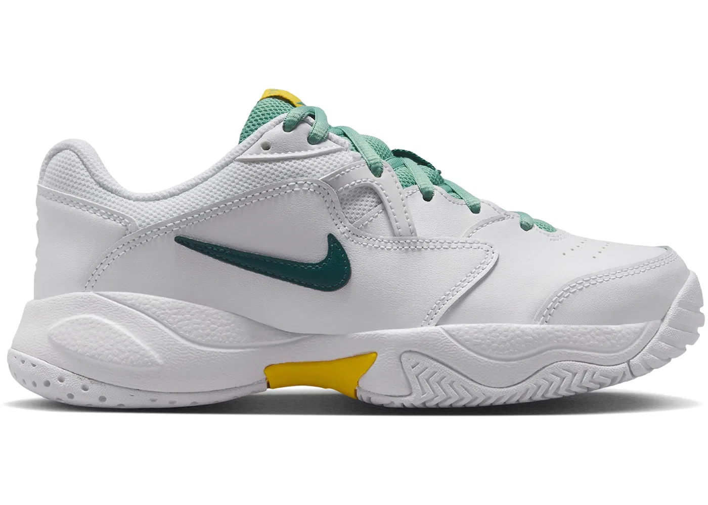Детские кроссовки для активного отдыха Nike Court Lite 2 Nike, White/Healing Jade/Speed Yellow/Dark Atomic Teal
