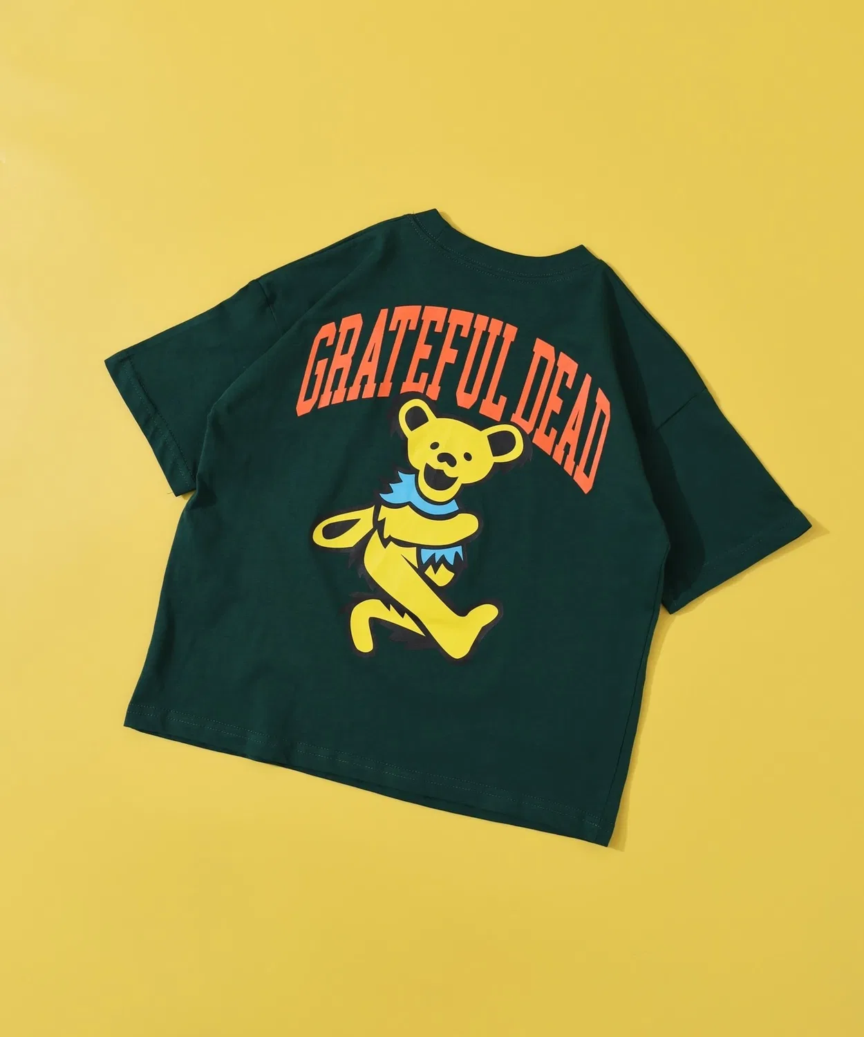 Детская футболка с принтом GRATEFUL DEAD Grateful Dead, Dark Green