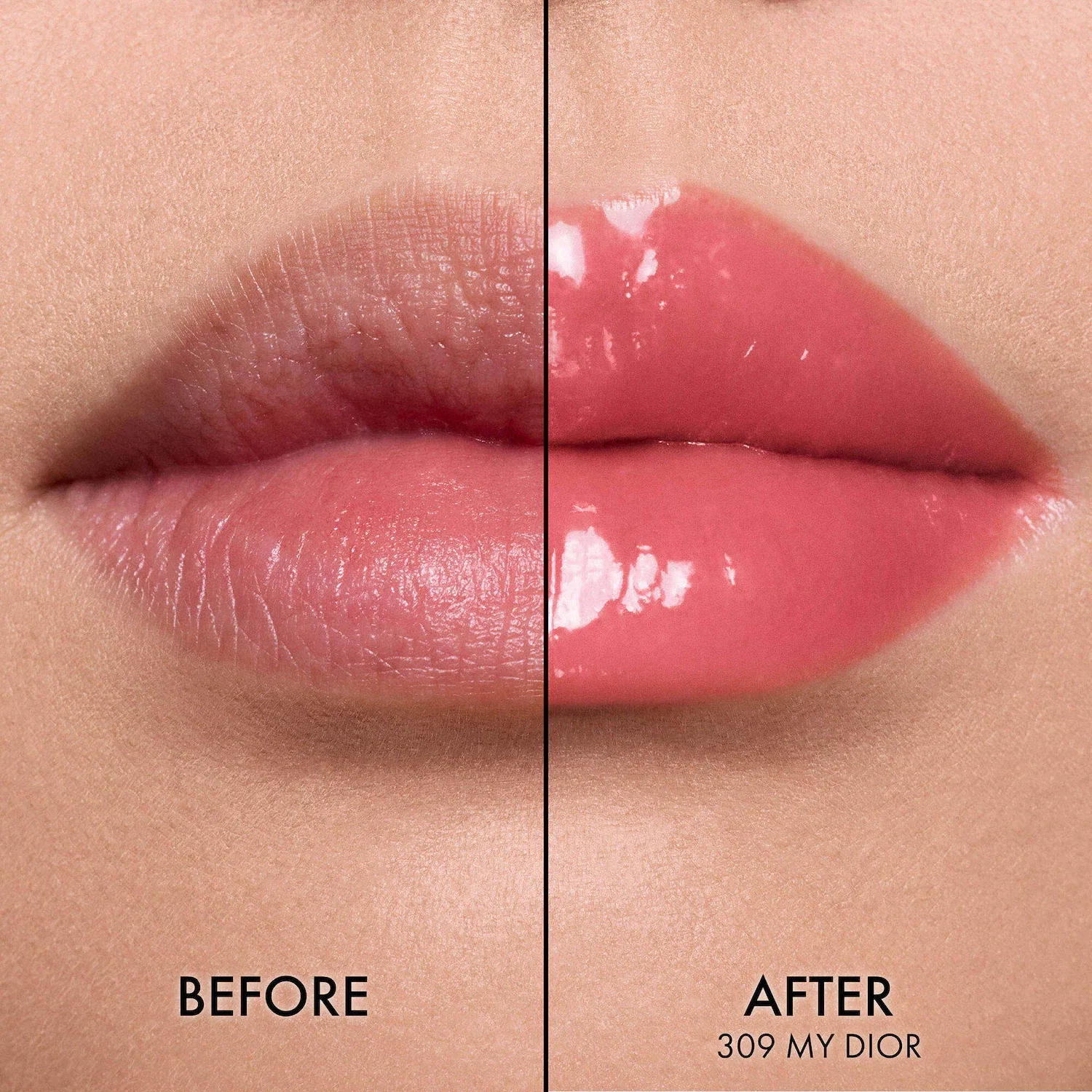 Блеск для губ DIOR Addict Glass Lipstick, 2.7 г, с гиалуроновой кислотой, High Shine finish, DIOR, 309: My Dior — фото 3