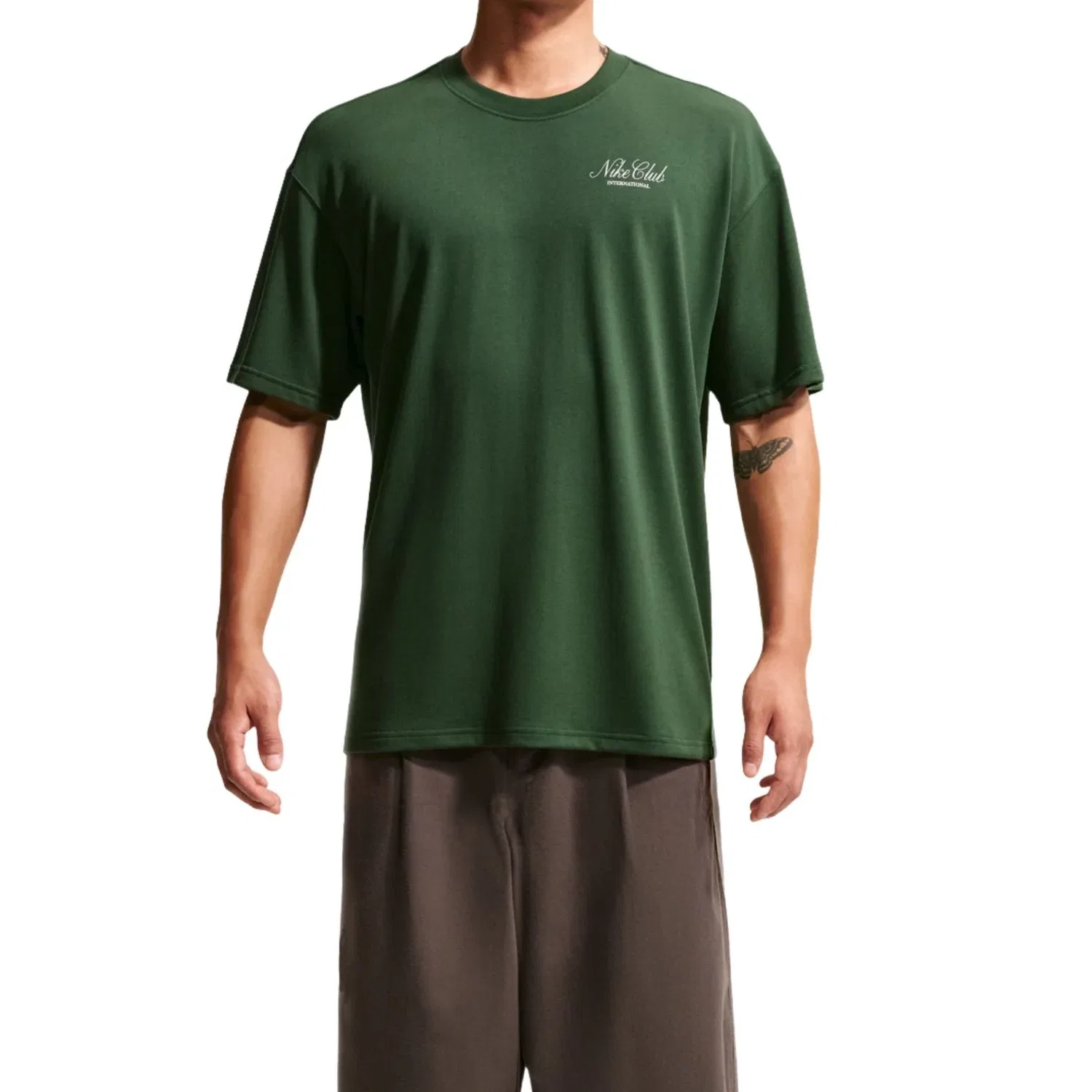 Мужская футболка T-Shirt 'Fir Green' Nike, Fir/Green — фото 3