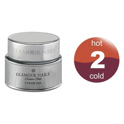 

Цветной гель Glamour Hot & Cold 2,5 миллилитров Vip