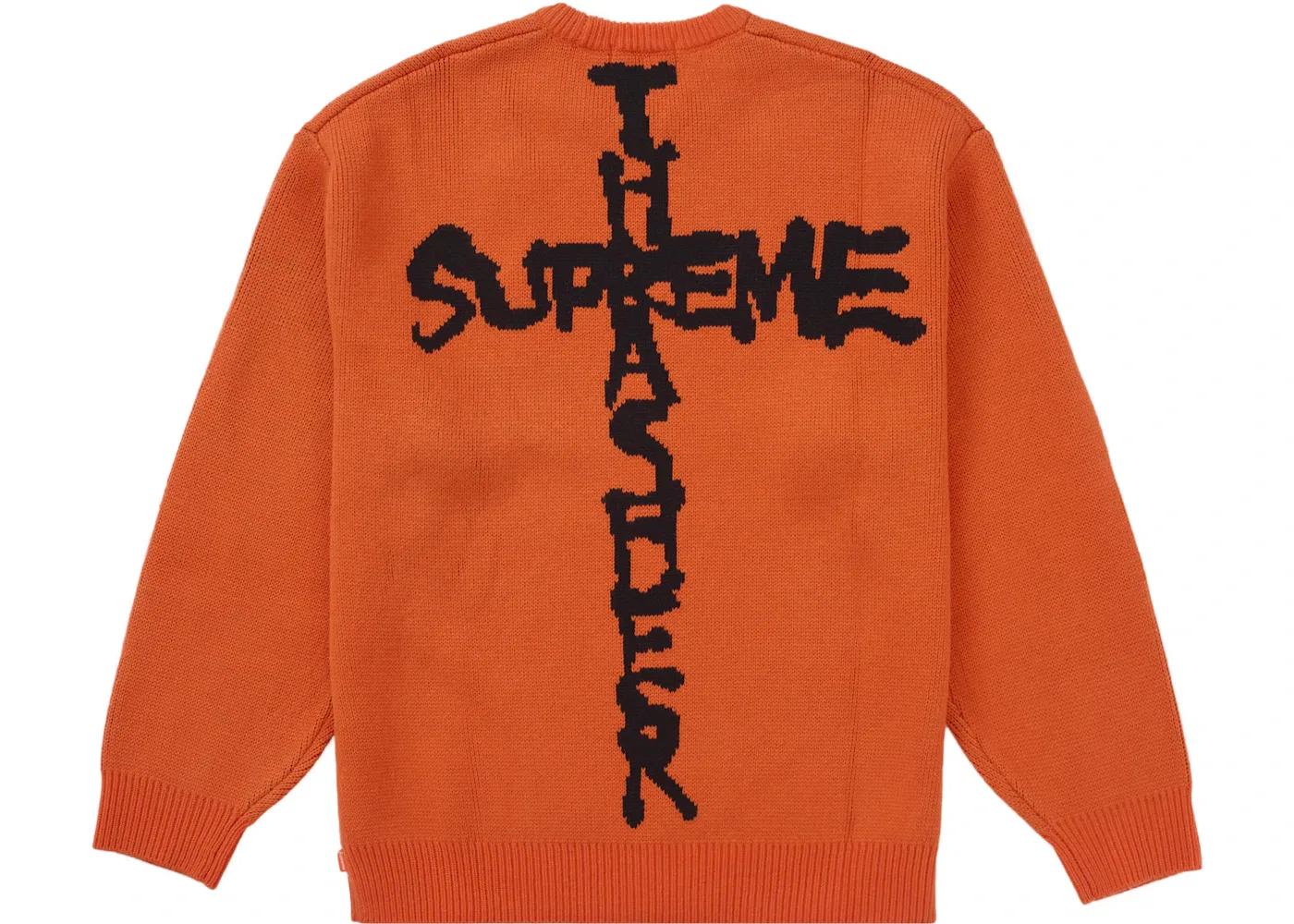 Мужской свитер с принтом Supreme Sweater (FW24), Orange