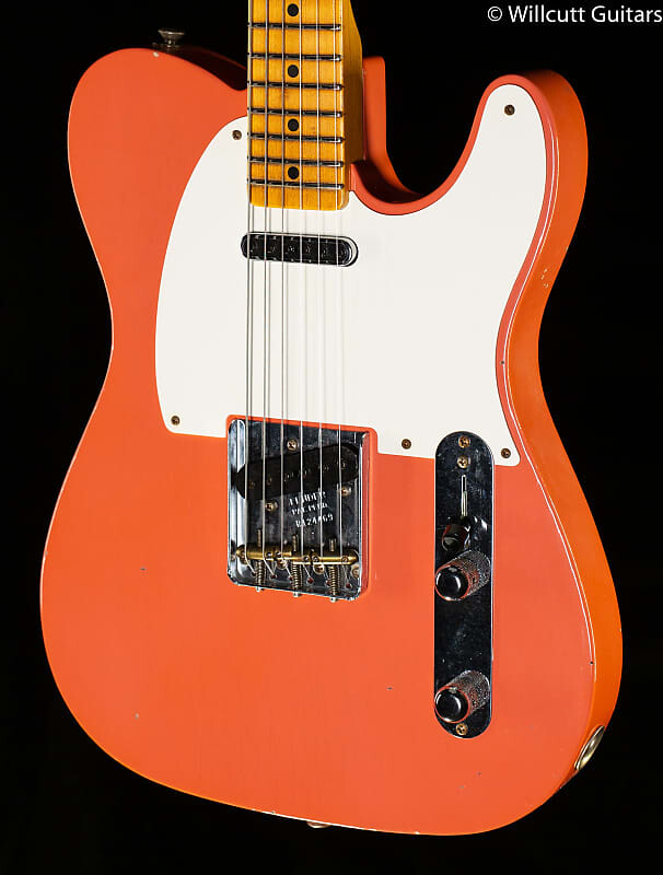

Fender Custom Shop Limited Edition Tomatillo Tele Journeyman Relic Super Faded Aged Tahitian Coral (469)