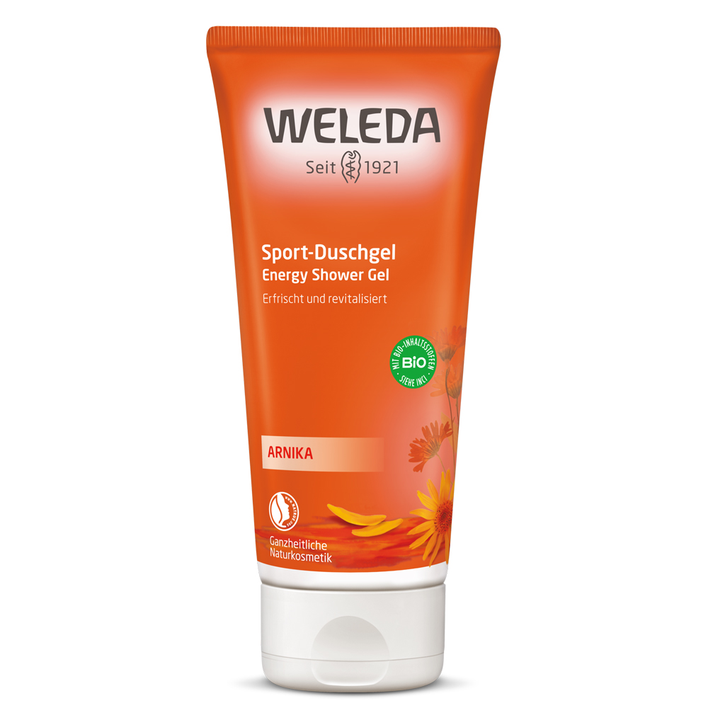 

Гель для душа с арникой для спортсменов arnica sports shower gel Weleda, 200 мл