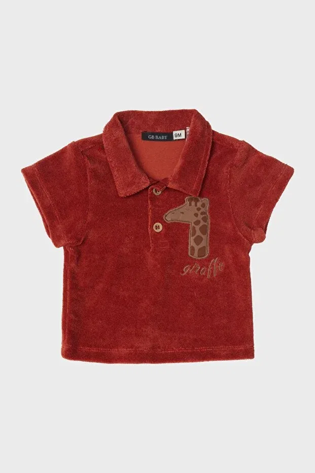 Детская футболка для мальчиков с принтом Layette, Oranj