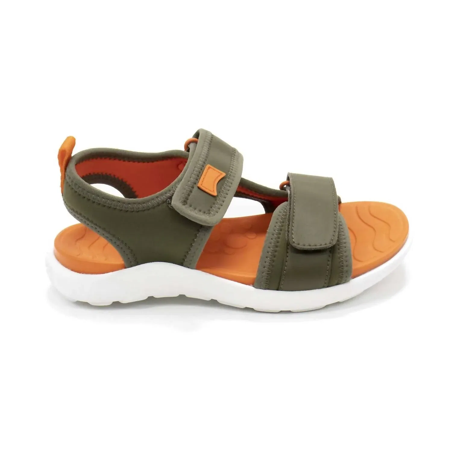 Детские сандалии с открытым носом Wous Camper, Military Green