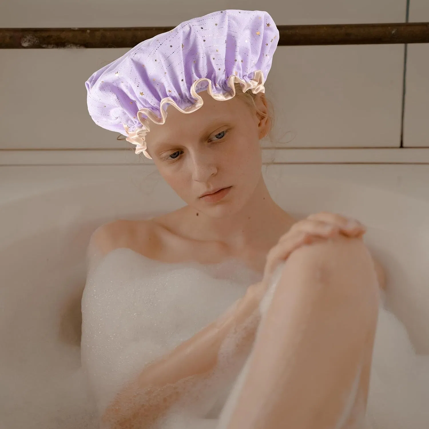 Шапочка для душа MAGICLULU, 3 шт, мультиколор — фото 3
