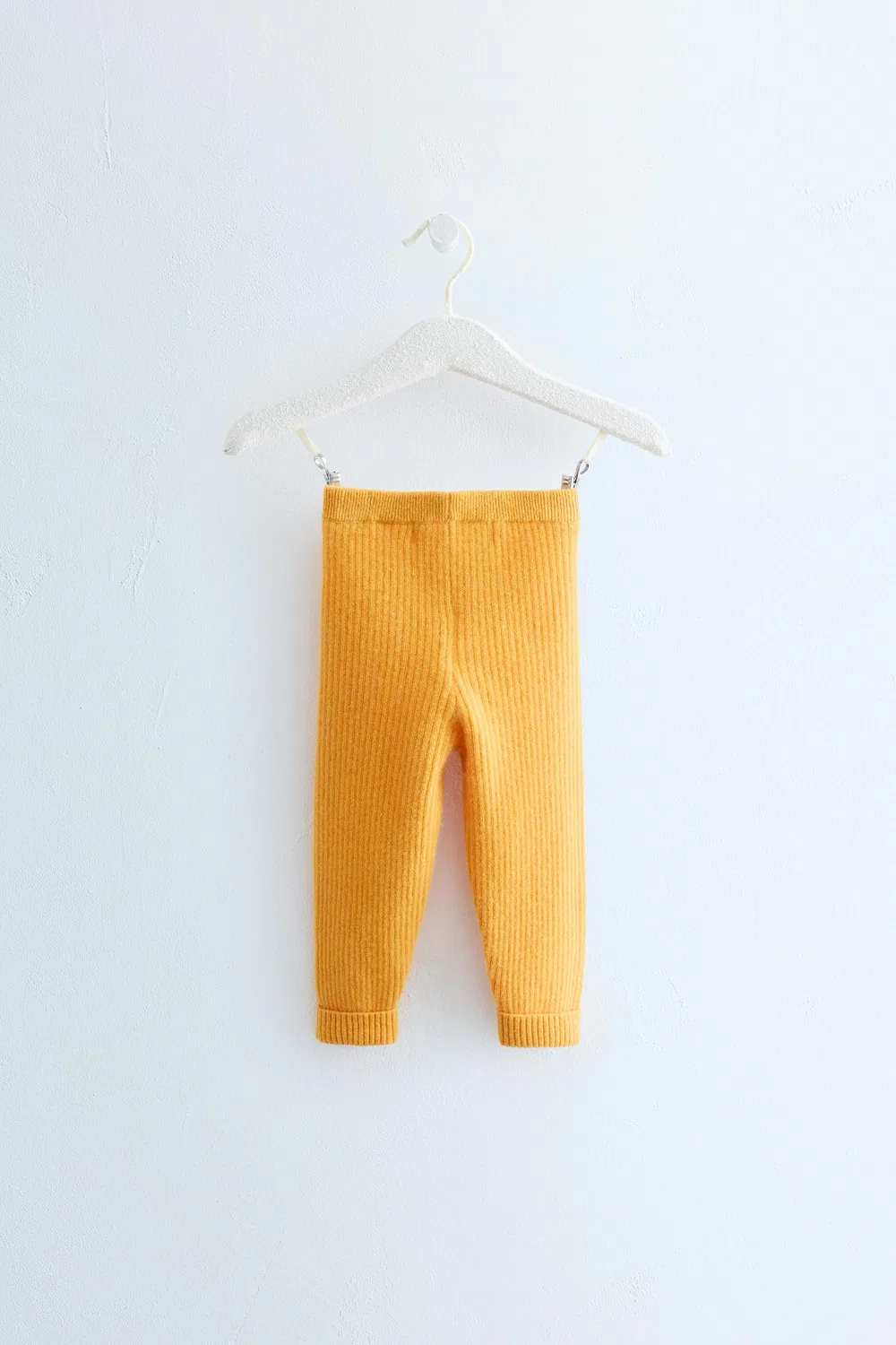 Леггинсы ZARA TIMELESS из 100% кашемира, Yellow — фото 2